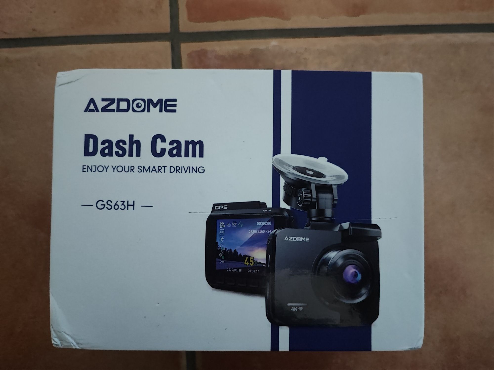 AZDOME GS63H WiFi 4K Dash Cam, UHD 2160P 2.4 "IPS Screen Driving Recor