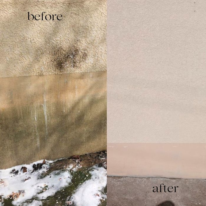 Чистка зовнішніх та внутрішніх поверхонь, мийка фасаду