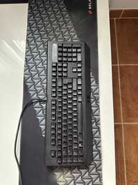 teclado razer gaming com tapete incluido