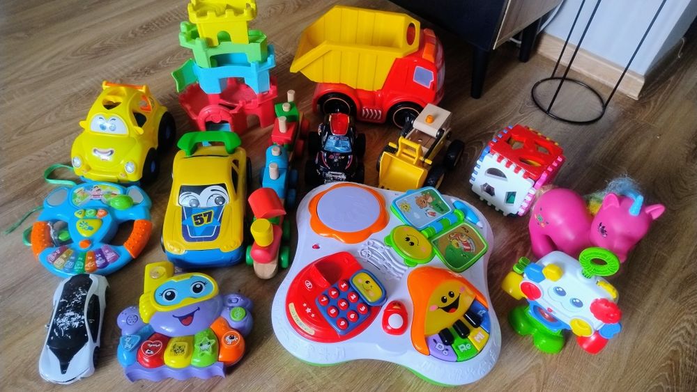 Zabawki dla dziecka zestaw sprawne