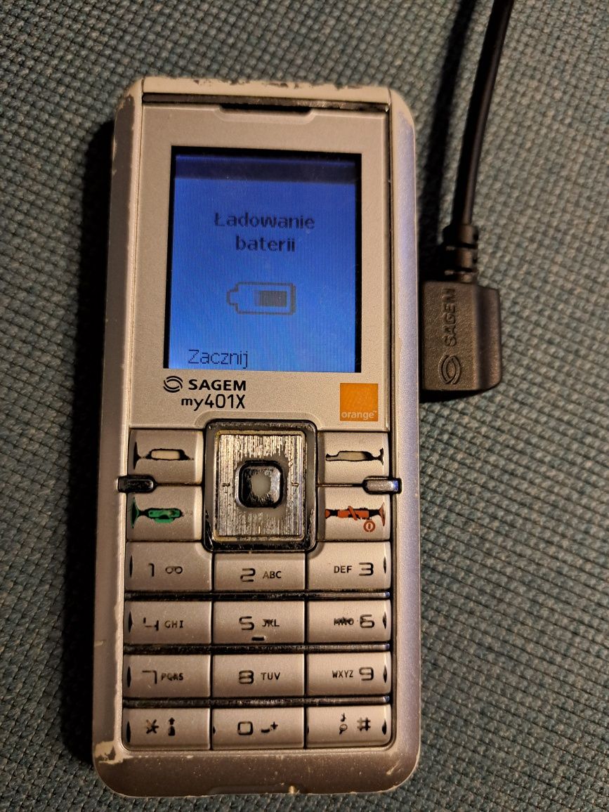 Telefon komórkowy Sagem my401X