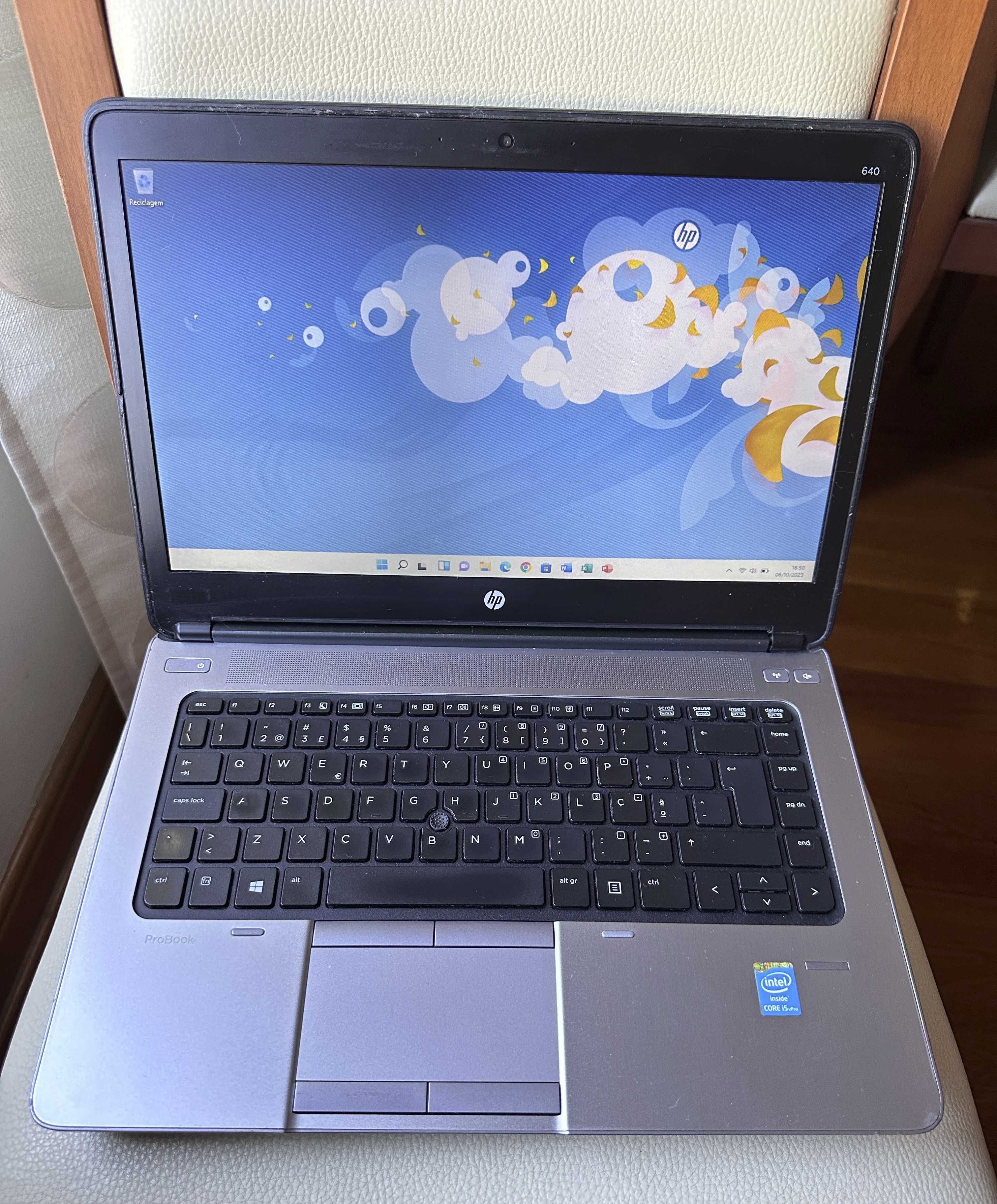 HP Probook 640 14.1"/i5-4300M a 2.6Ghz/8Gb Ram/Ssd 250Gb