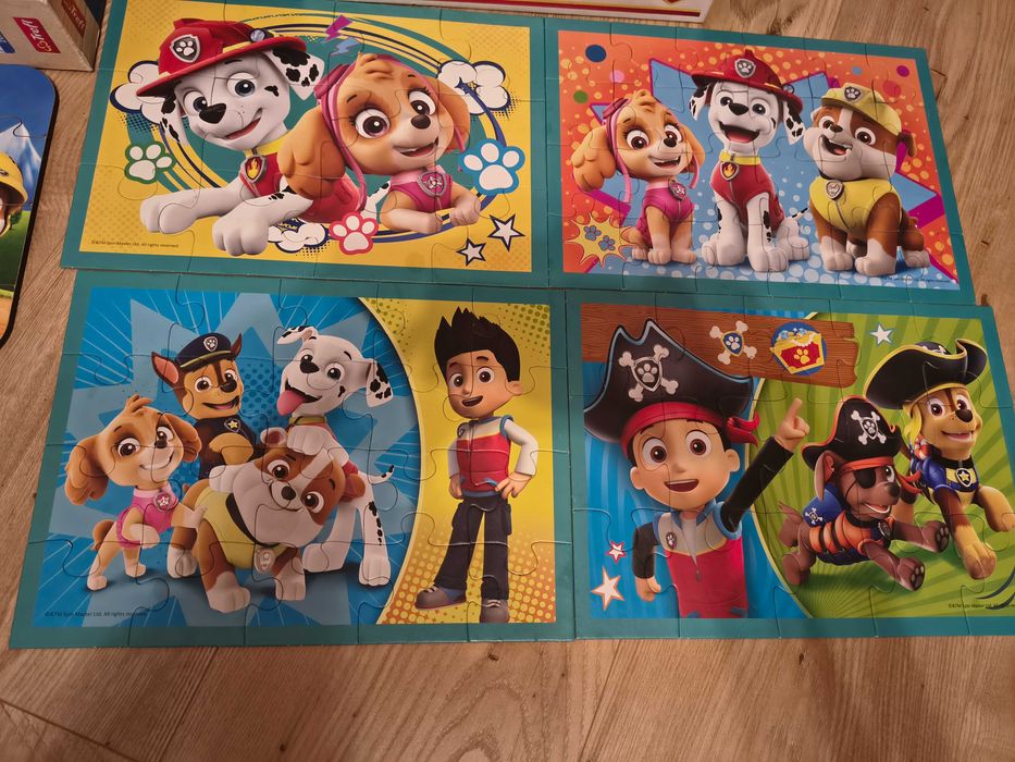 Puzzle dla dzieci psi patrol 3+