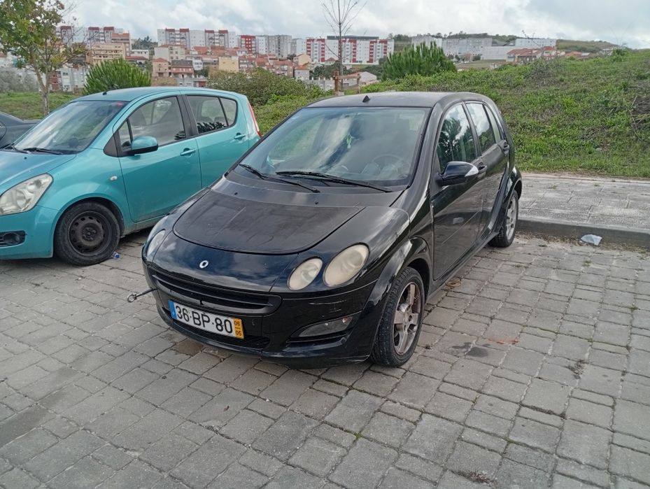 Smart for fur a diesel a trabalhar e a andar para peças não tem docume