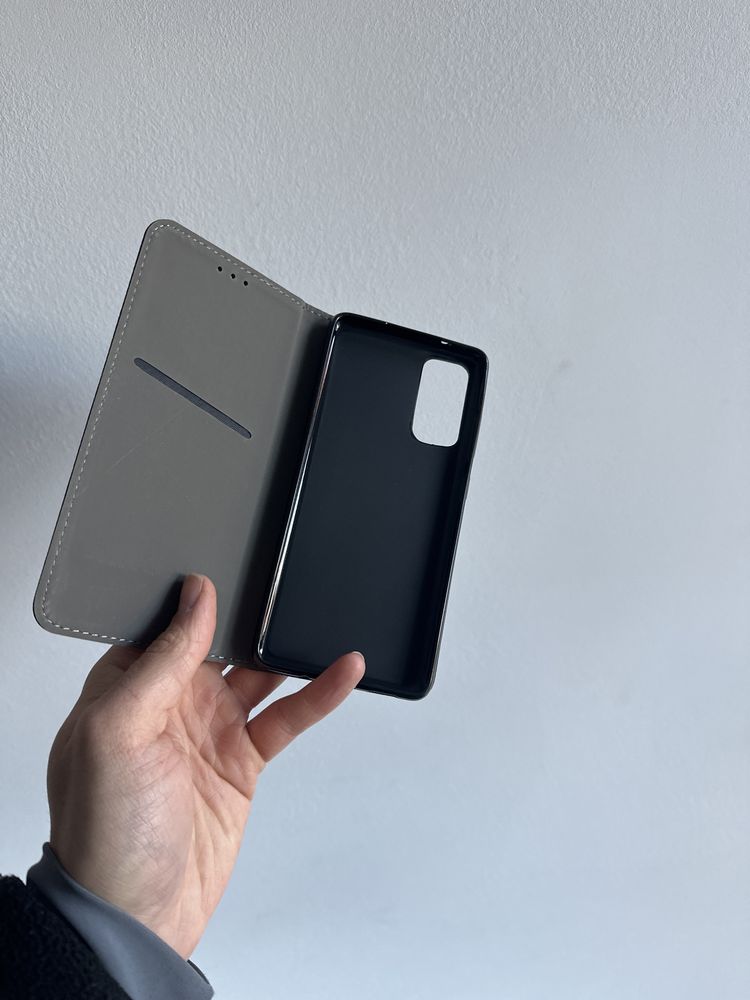 Etui otwierane do boku + SZKŁO hartowane do samsung s20 fe