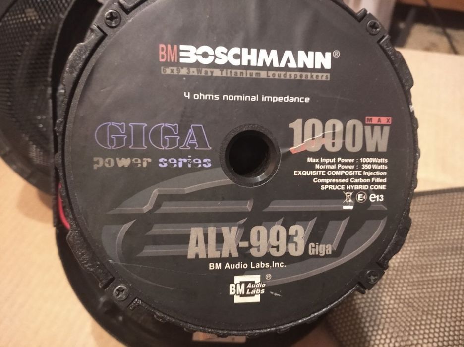 Динамики BUSHMANN alx-993 giga
