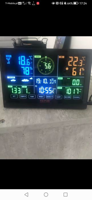 Sprzedam profesjonalna stacje pogodowa Vevor.