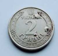 Монета 2 грн. с браком
