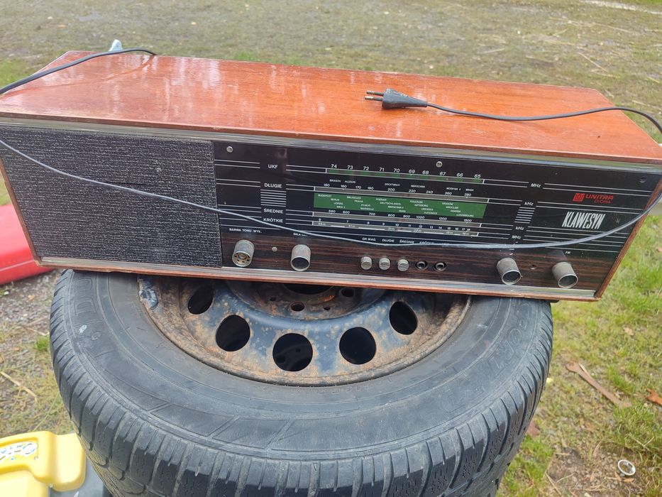 Radio Lampowe Klawesyn Unitra Diora