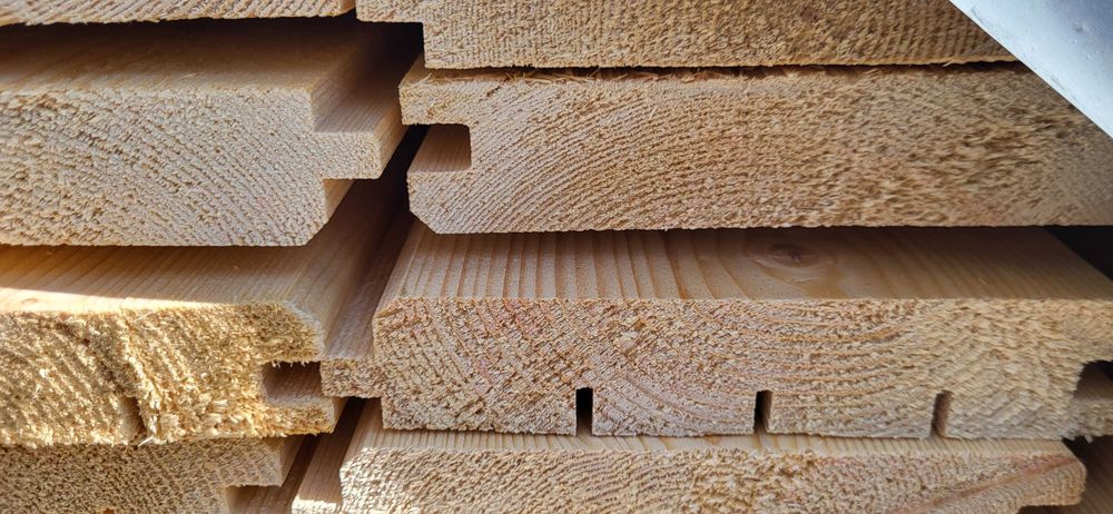 Deska elewacyjna 28x146mm podbitka podlogowa podłogę nadbitka