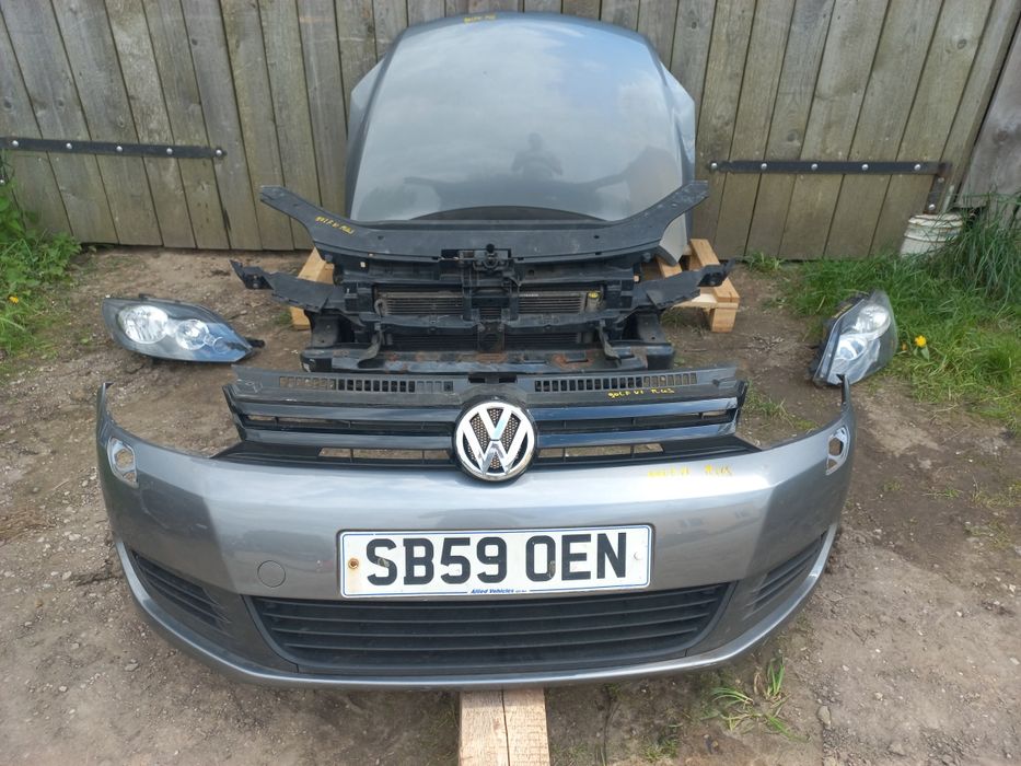 Przód kompletny vw golf 6 VI plus zderzak maska pas przedni chłodnice