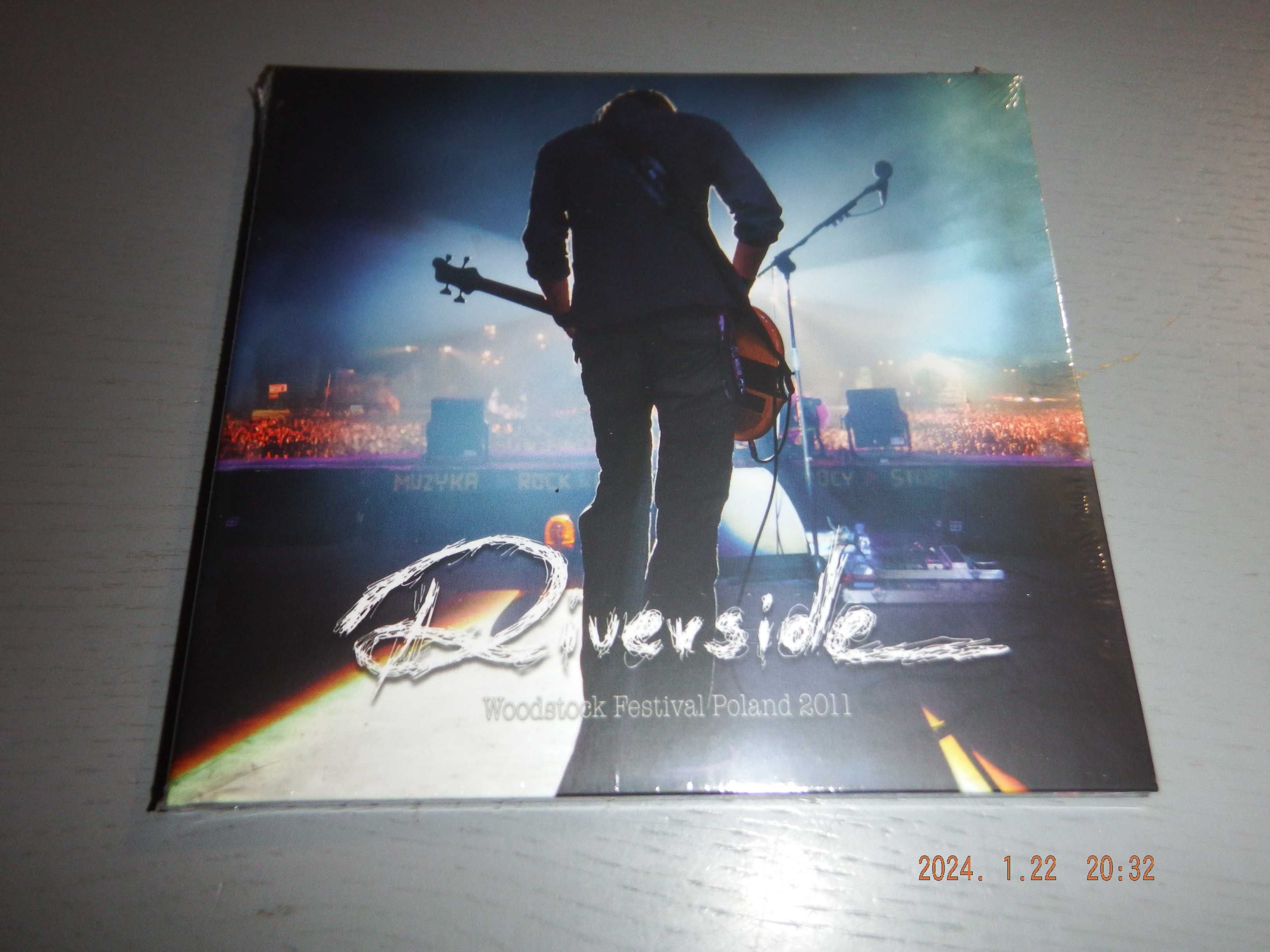 RIVERSIDE - Woodstock Festival Poland 2011  CD + DVD  digipack  unikat