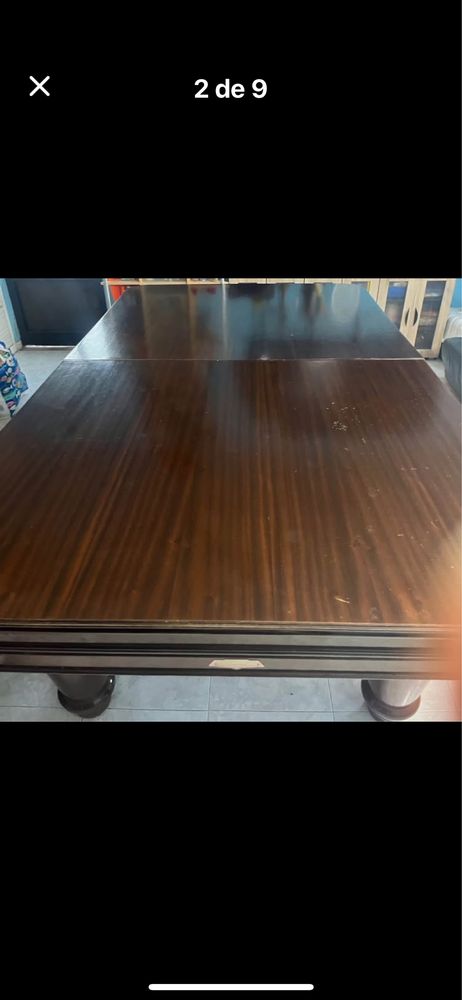 Mesa de snooker, bilhar, e jantar da BilharSul