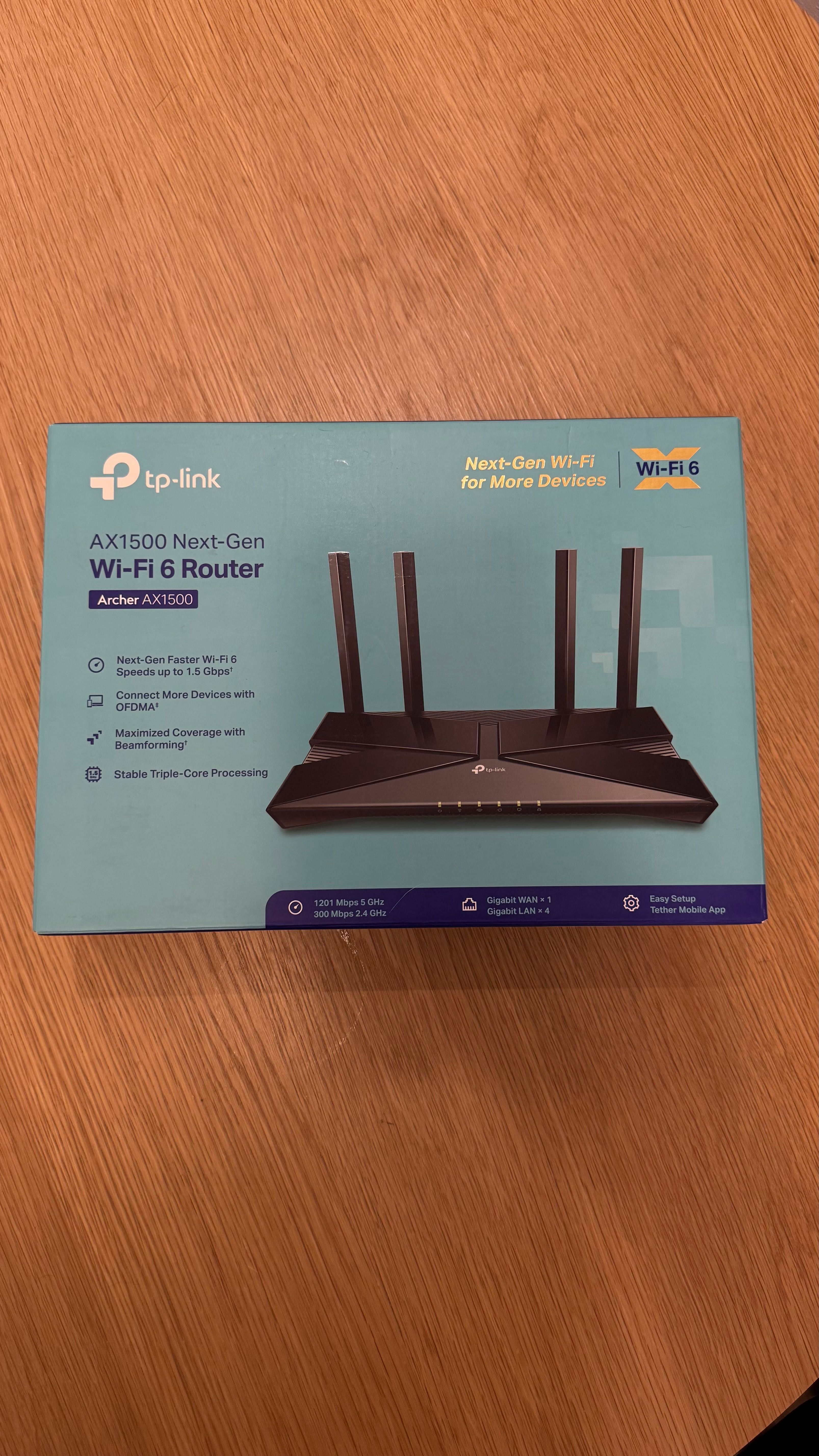 Router TP-Link Archer AX1500 Wi-Fi 6