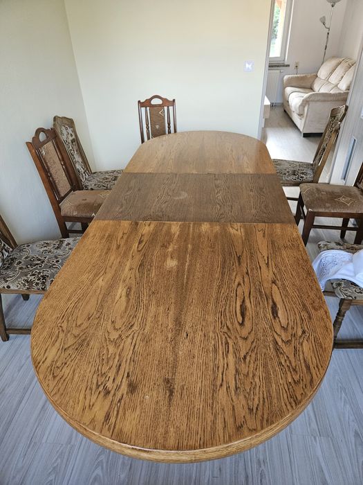 Stół dębowy,rozkładany,drewniany