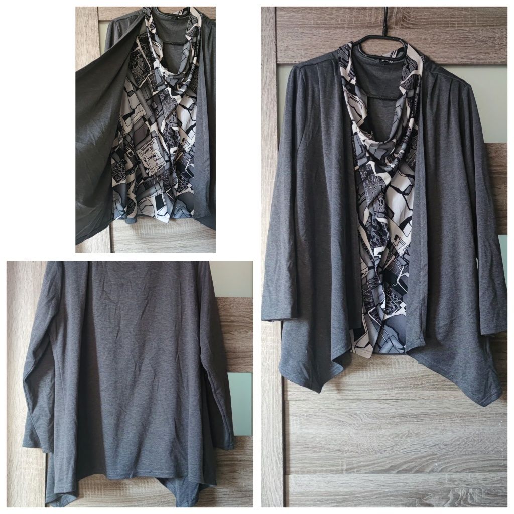 Mega paka ubrań damskich sezon jesień/zima plus size XXXL 21 sztuk