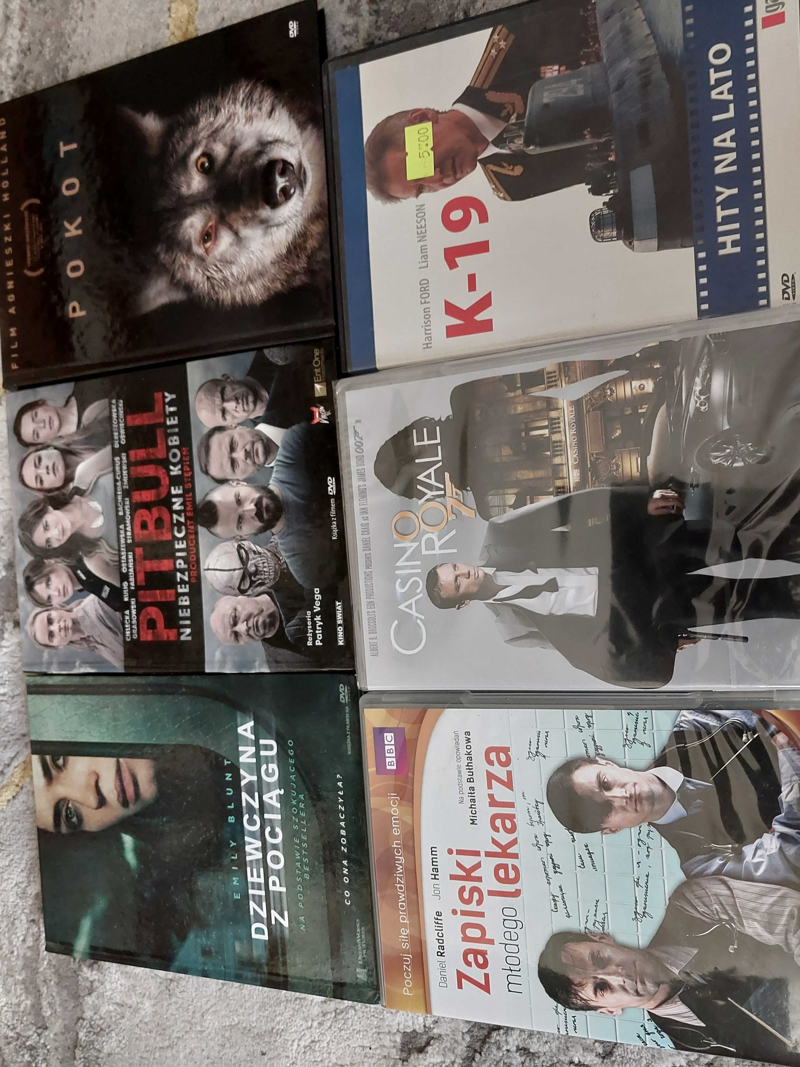 9 super filmó DVD Pitbul, Pokot, Casino Royal 7 itd