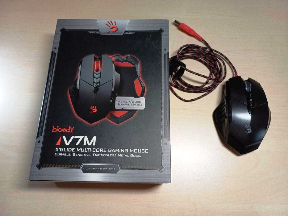 Миша A4Tech Bloody V7 Black б/в