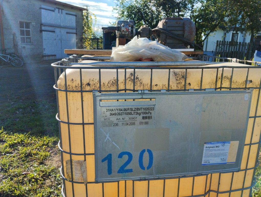 Mauzer 200 l z pompą 380v