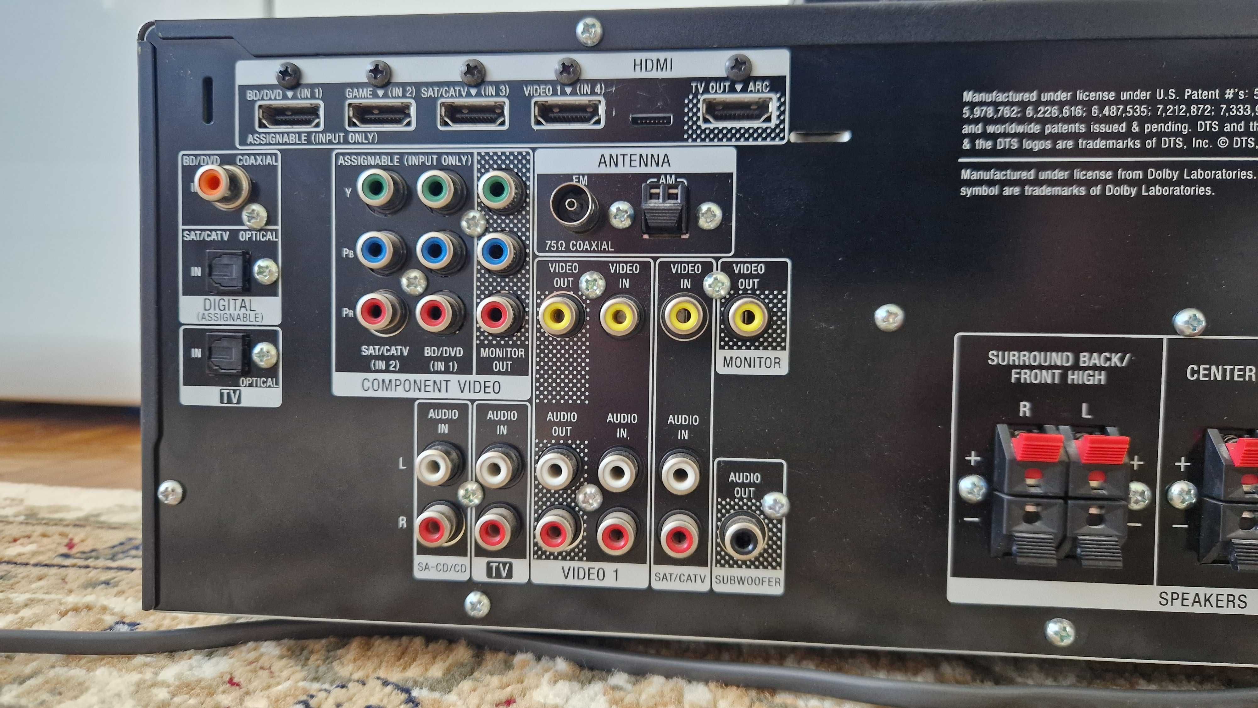 Amplituner Sony STR-DH720 USB HDMI Pilot