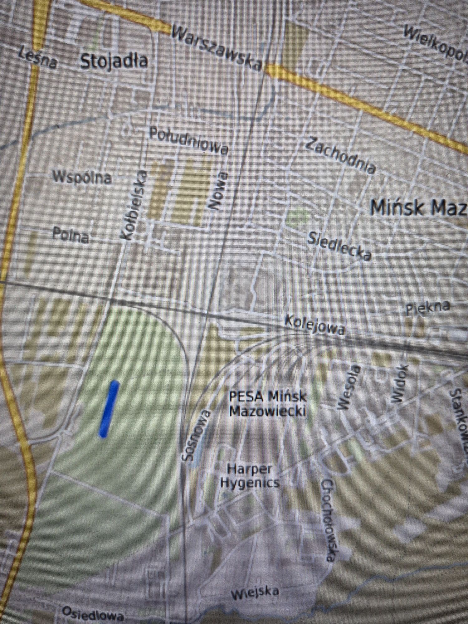 Działka ul. Kołbielska Mińsk Mazowiecki