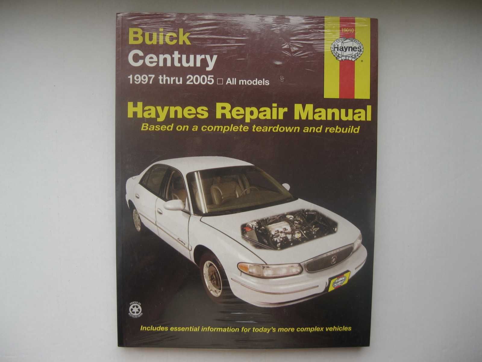 BUICK Century 97-05 książka napraw serwisówka HAYNES Naprawa nowa !