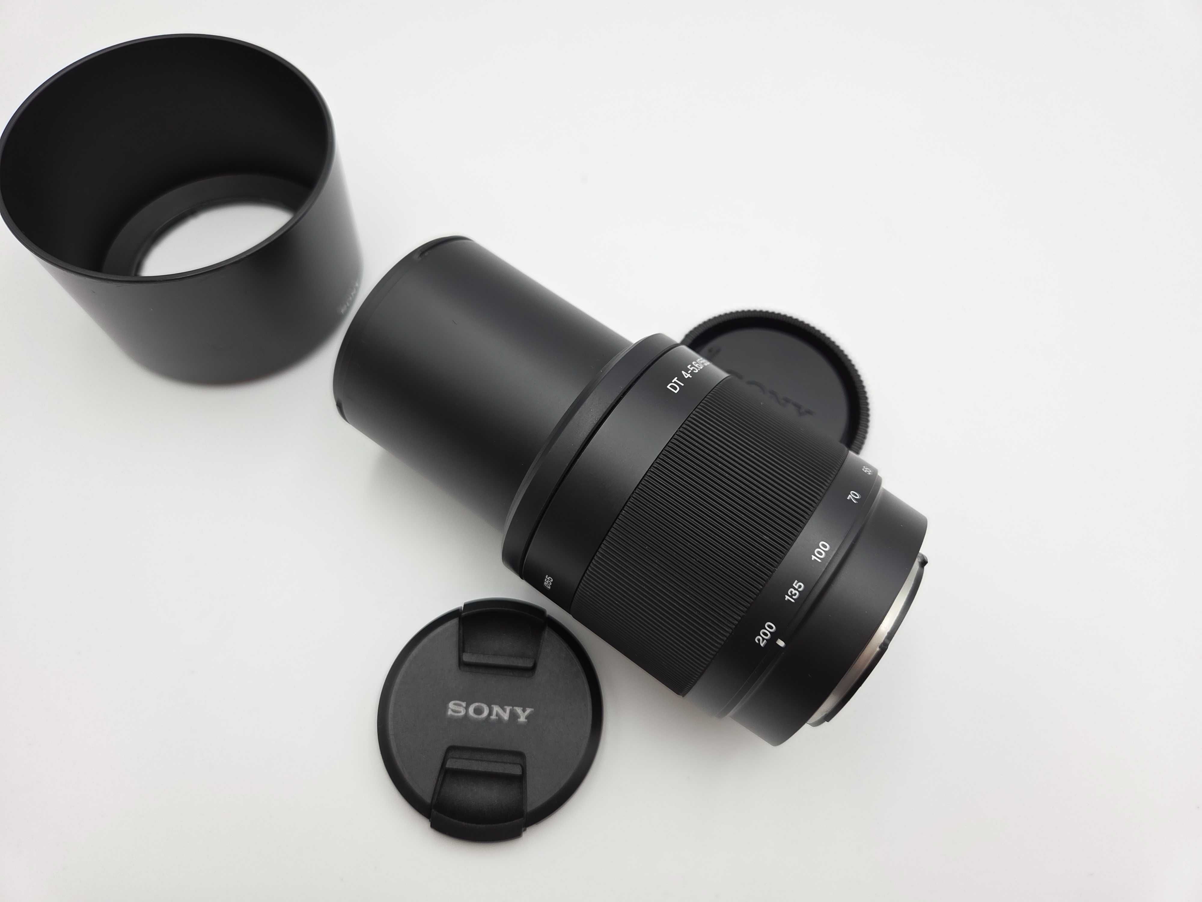 .Obiektyw Sony 55-200mm 1:4-5.6 DT - idealny do Sony A