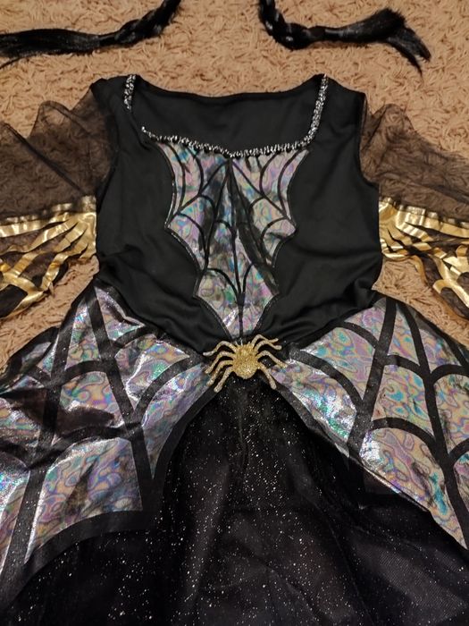 Костюм новий рік.Новорічна сукня.Платье.Карнавальна сукня Венсдей