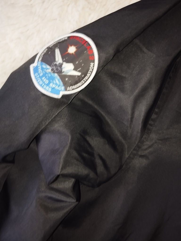 Modny bomber NASA Cropp XL męski czarny