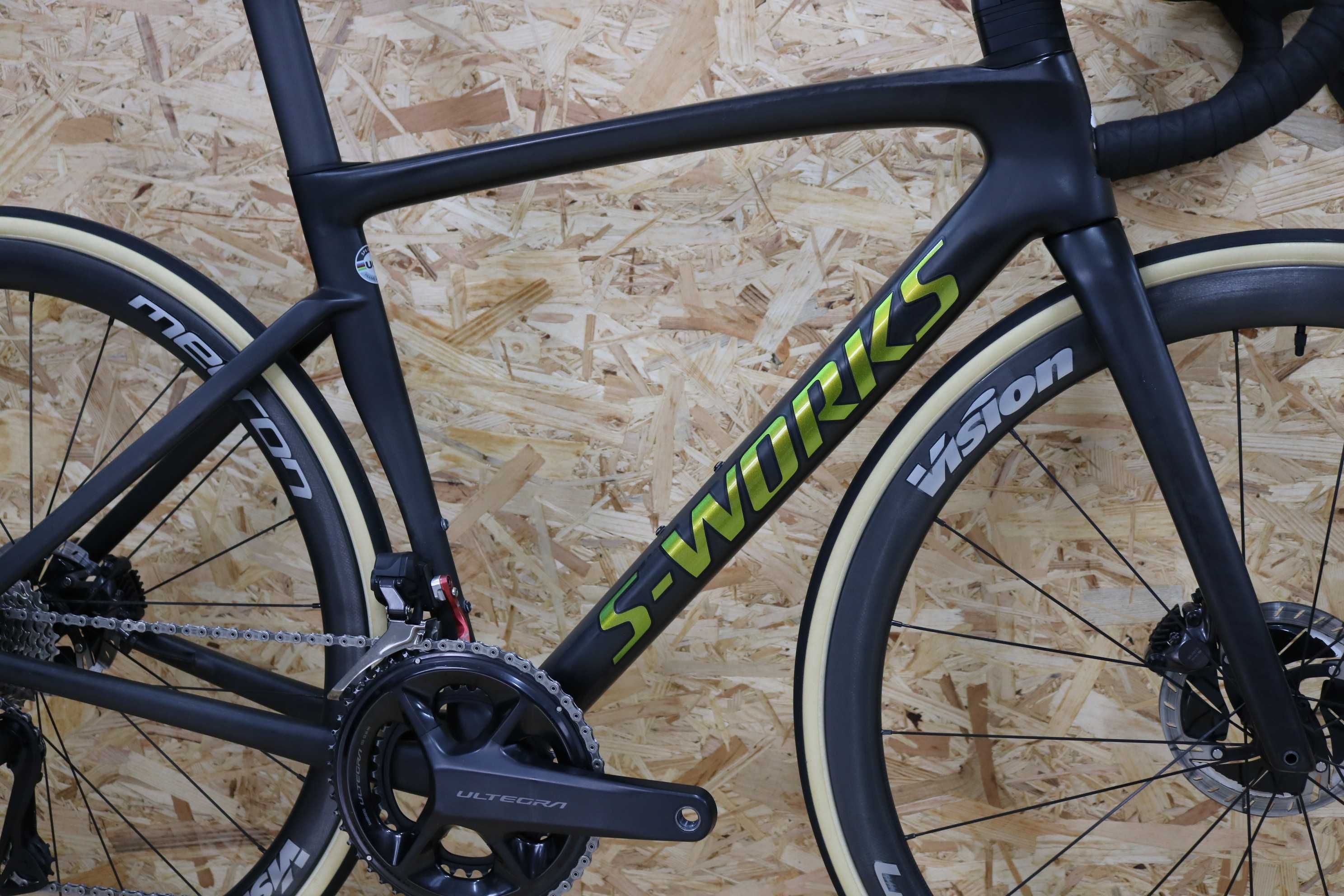 Bicicleta topo de gama Specialized Tarmac S-Works SL7 - Rodas carbono