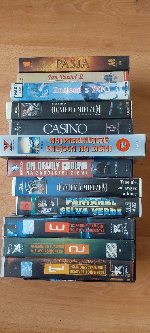 Filmy VHS NOWE i używane