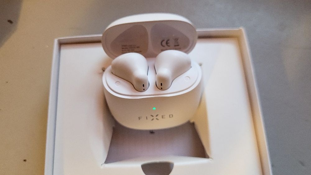 Słuchawki FIXED Pods bezprzewodowe, douszne, białe