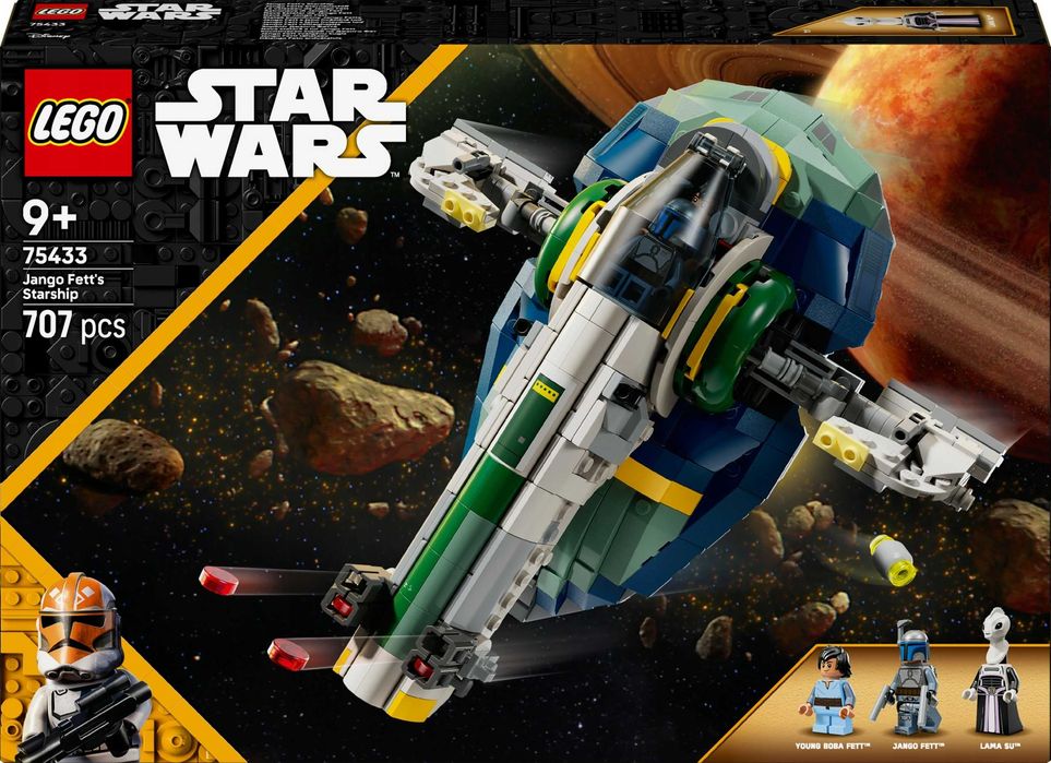 Nowe Klocki LEGO Star Wars 75433 Statek kosmiczny Jango Fetta - Sklep!