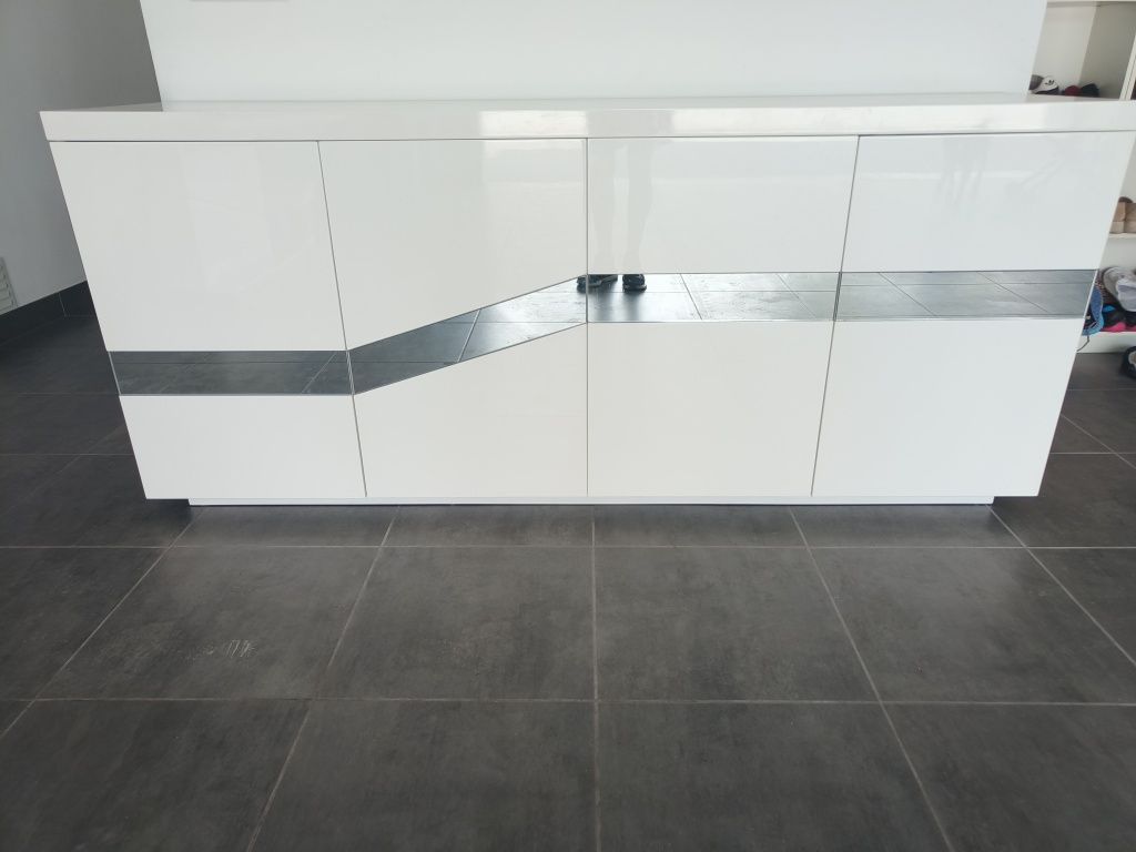 Móvel Aparador + Mesa Sala Jantar Extensível