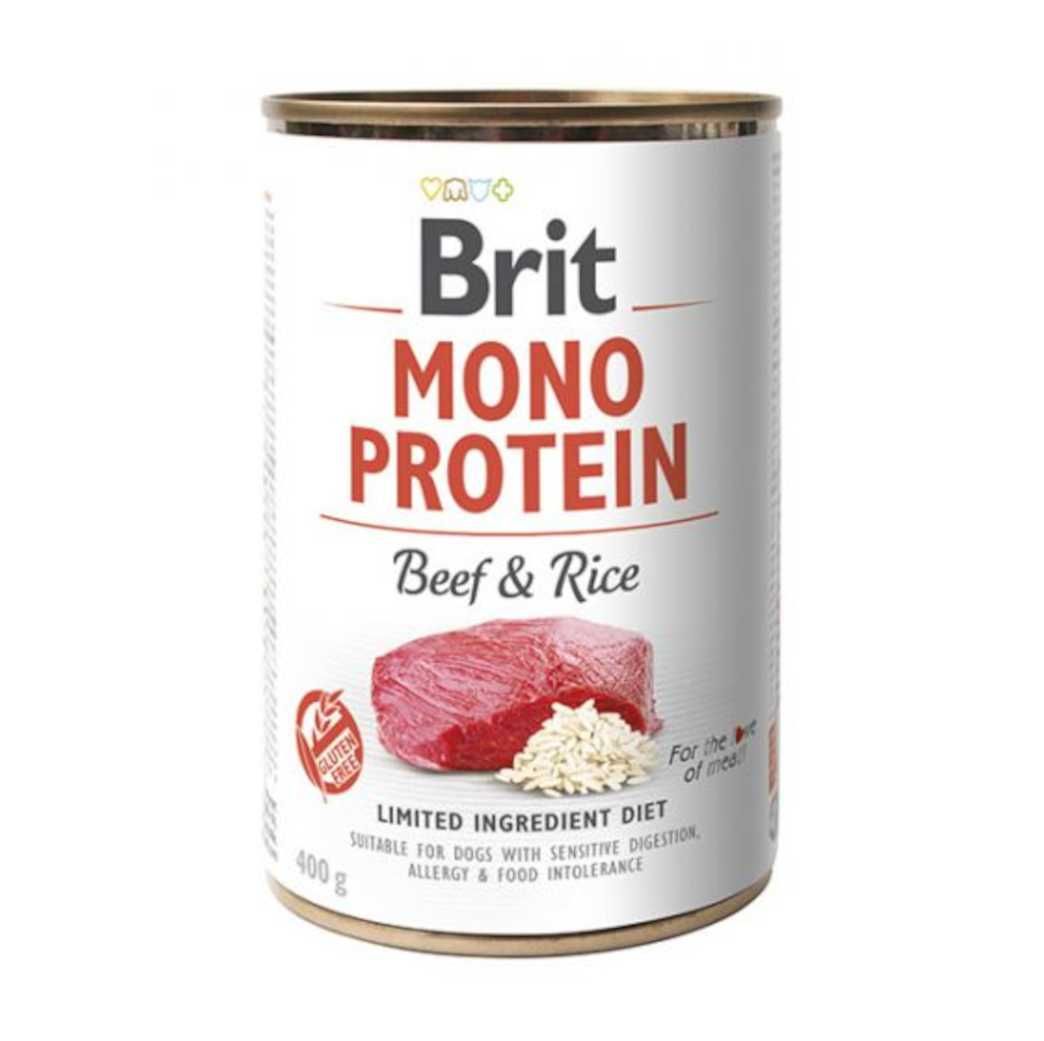 Brit Mono Protein Mix smaków 18x400g Monoproteinowa