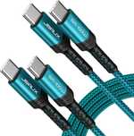 Zestaw 2x Kabel Usb C Na Usb C 2m Do Szybkiego Ładowania 100w Pd