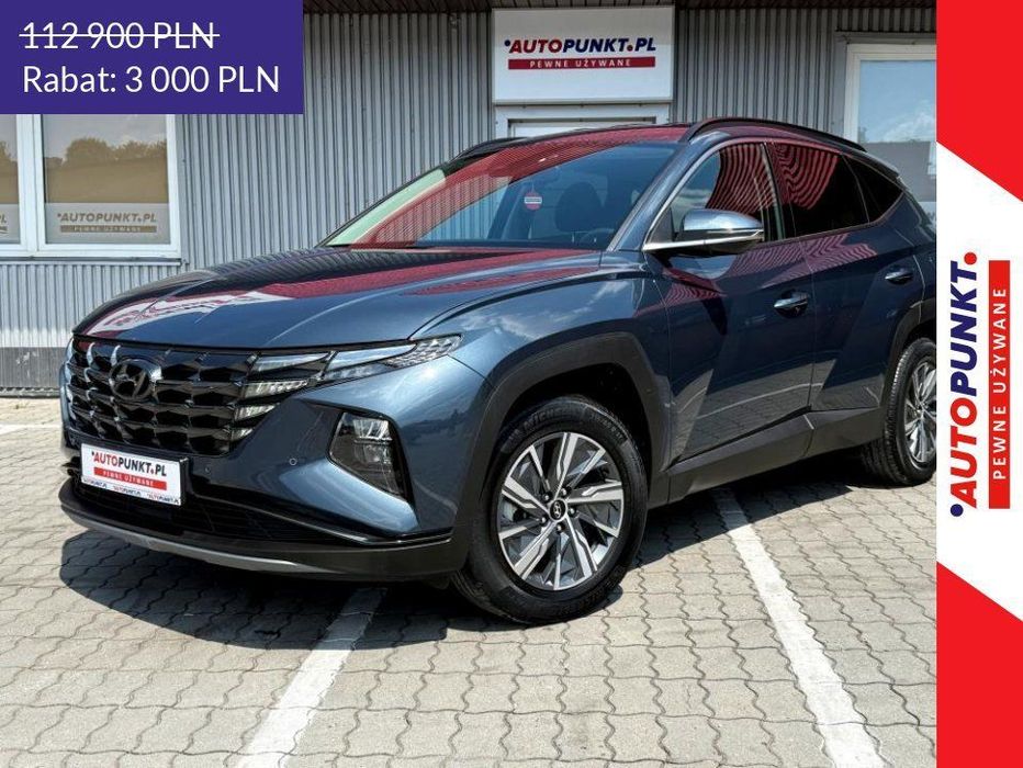 Hyundai Tucson ! EXECUTIVE ! 230KM, 2022r. ! F-vat 23% ! Bezwypadkowy ! Gwarancja Prz