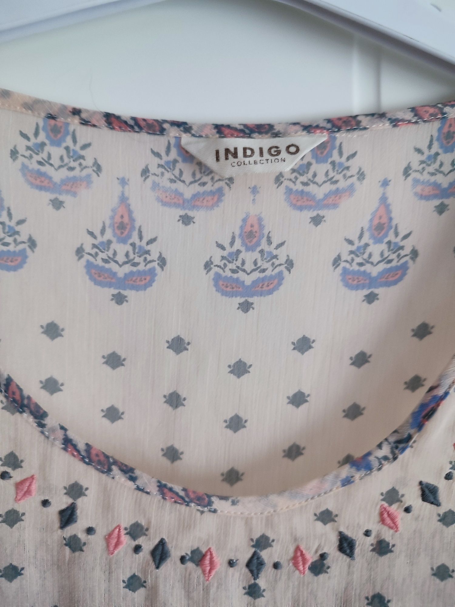 Marks Spencer kolekcja INDIGO rozmiar 44 XXL narzutka bluzka bluzeczka