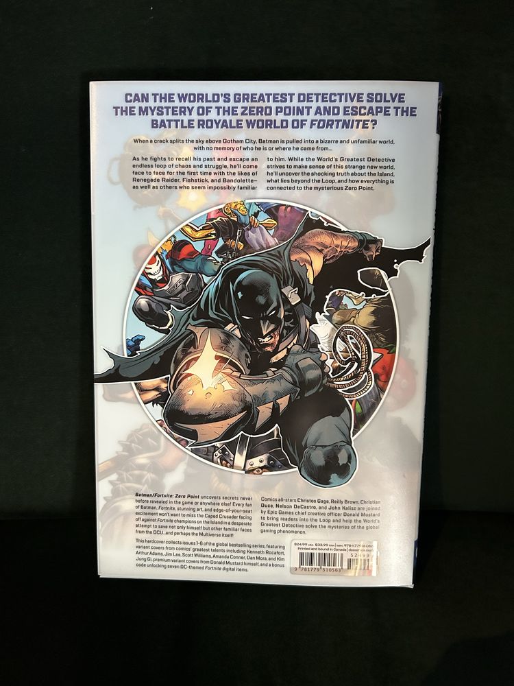 Komiks Batman Fortnite Zero Point DC Comics