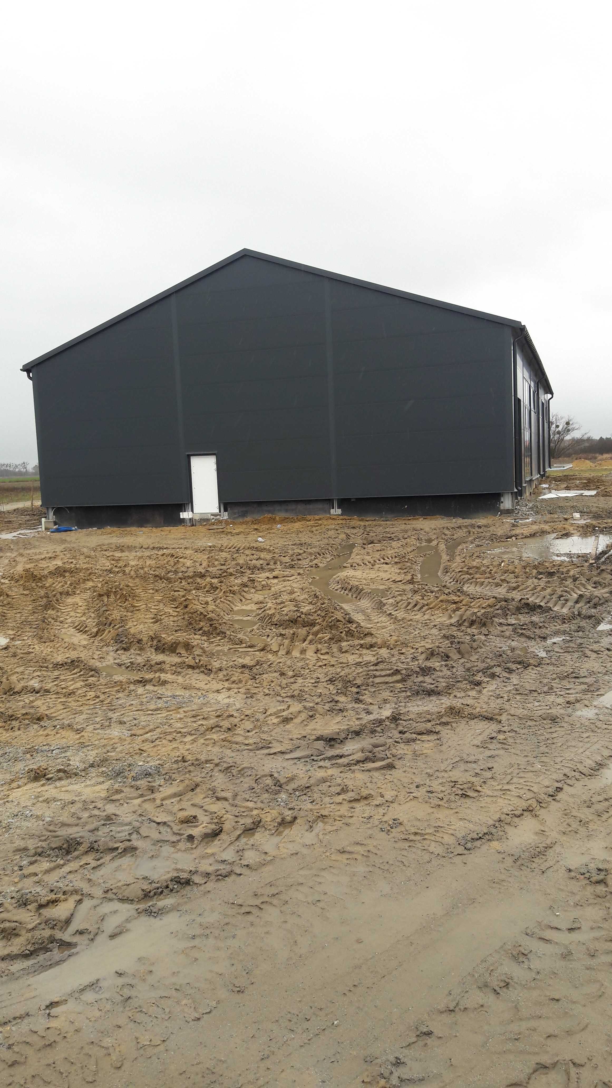 Hala stalowa izolowana 630m2 magazyn produkcja