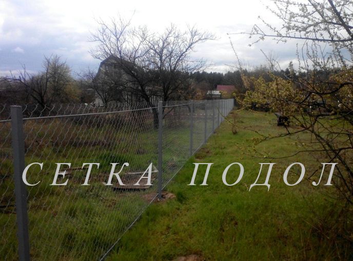 Виготовлення паркана із сітки та профнастила