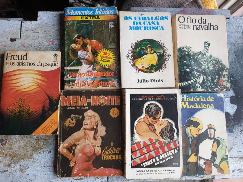 Livros antigos diversos