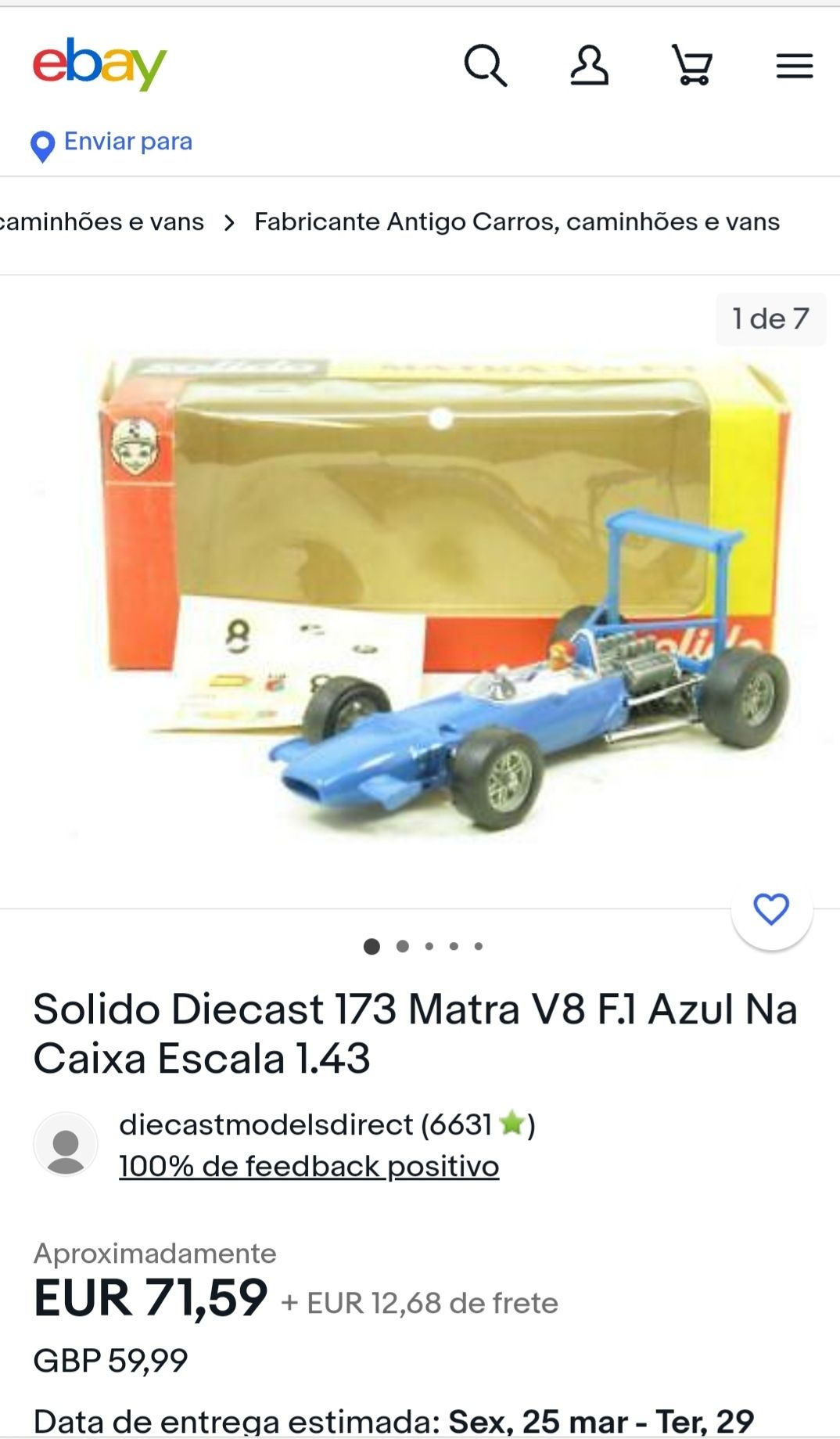 Lot of 6 diecast Solido (France)