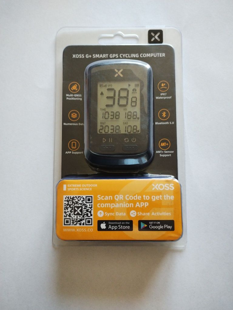 Xoss G+ Licznik Rowerowy Z Gps Bluetooth Ant+