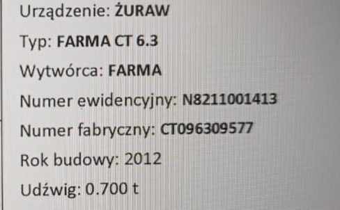 Wózek do zrywki farma 9 t cena 350000