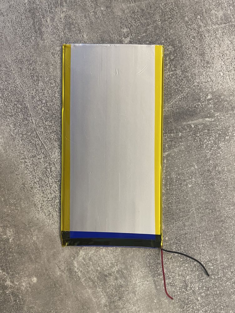 Аккумулятор li-ion 4000mAh/14.8wh/160*80*2мм полная емкость