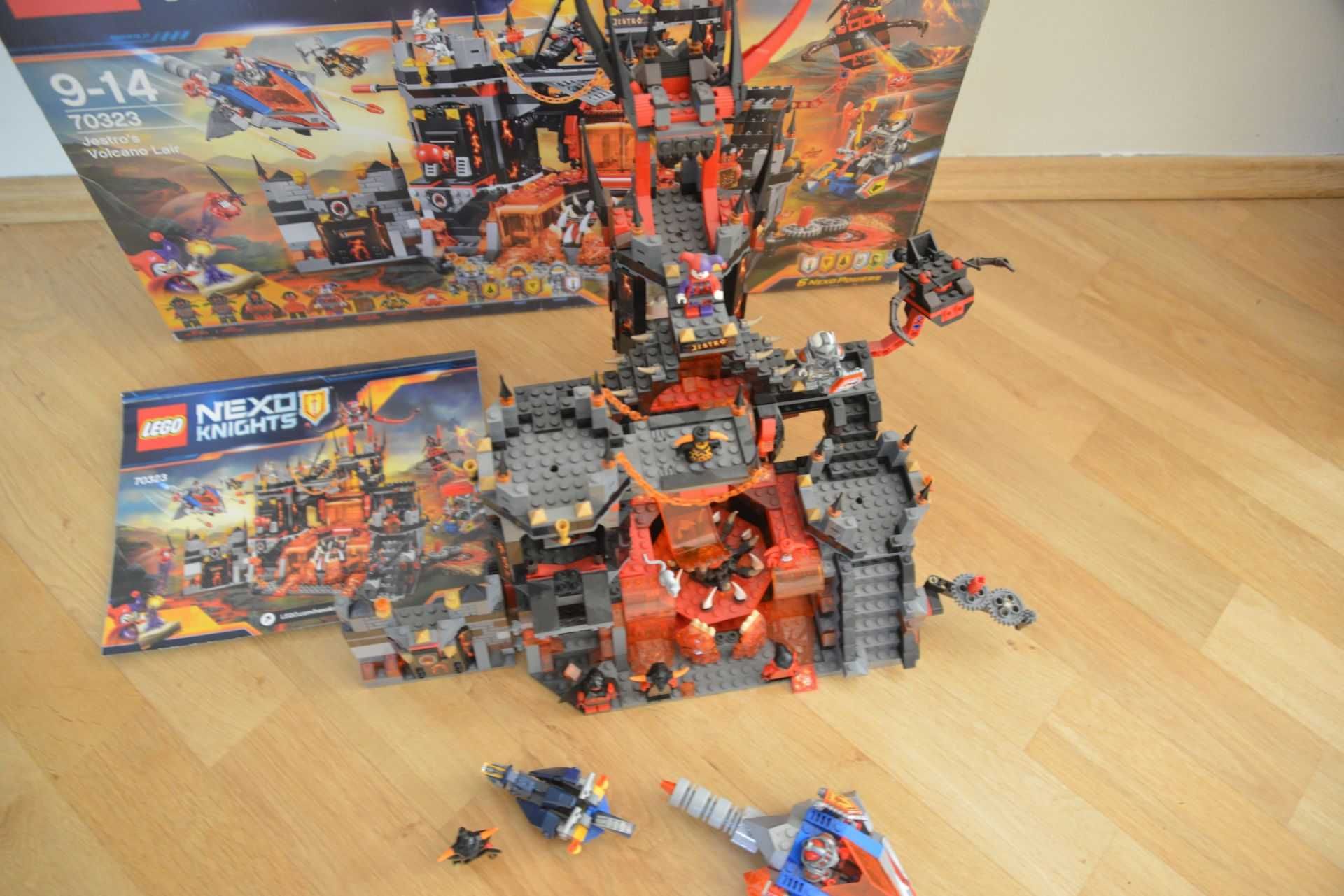 LEGO 70323 Nexo Knights Wulkaniczna kryjówka Jestro