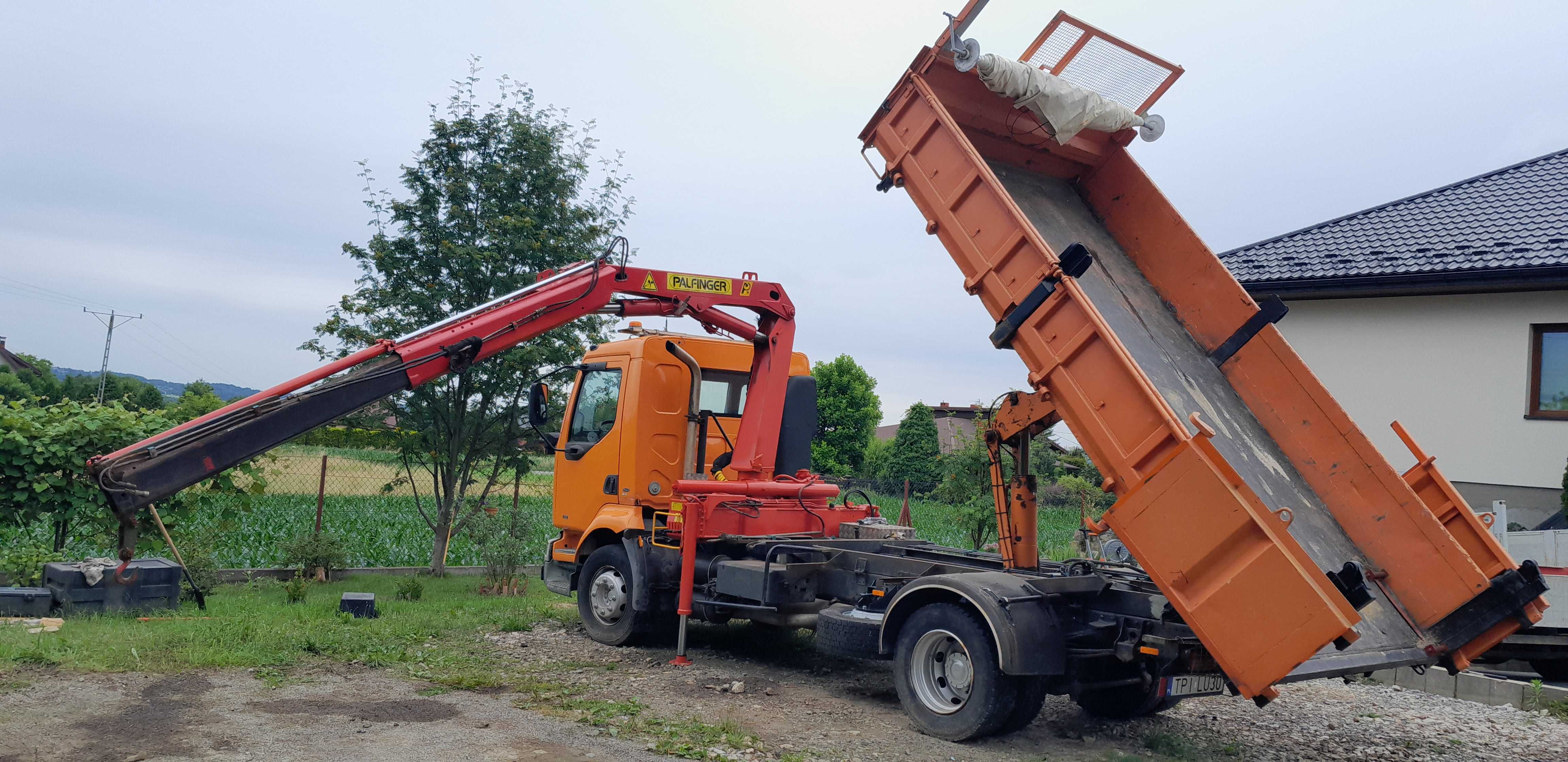 Transport wywrotka 9 ton kamień,kliniec,piasek,pospóła,gruz,itp