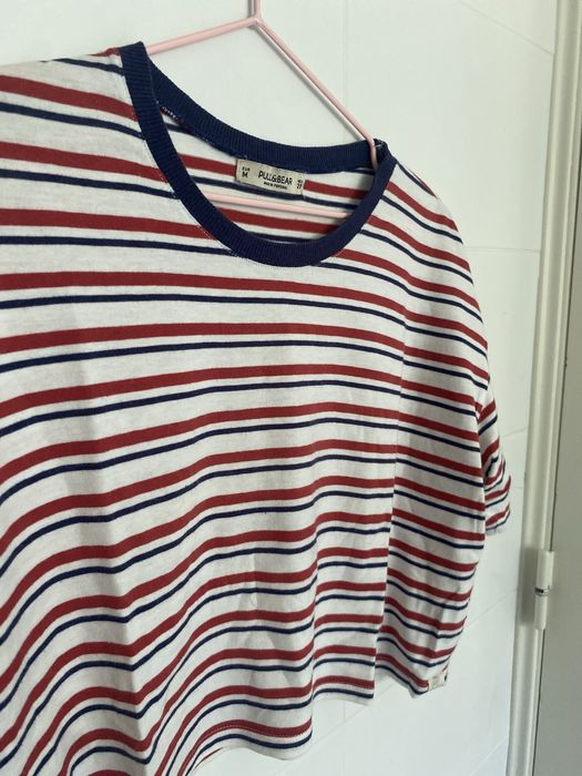 Blusa às riscas da Pull&Bear