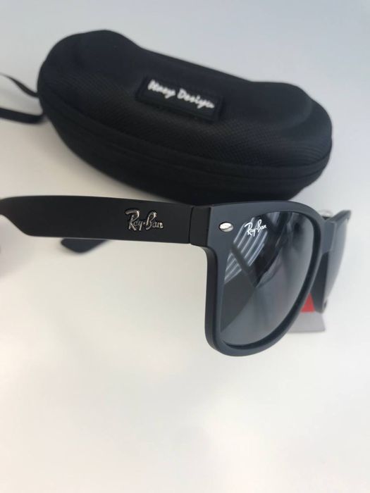 АКЦІЯ! Сонцезахисні окуляри Рей Бен Ray Ban Wayfarer Вайфарер чорні